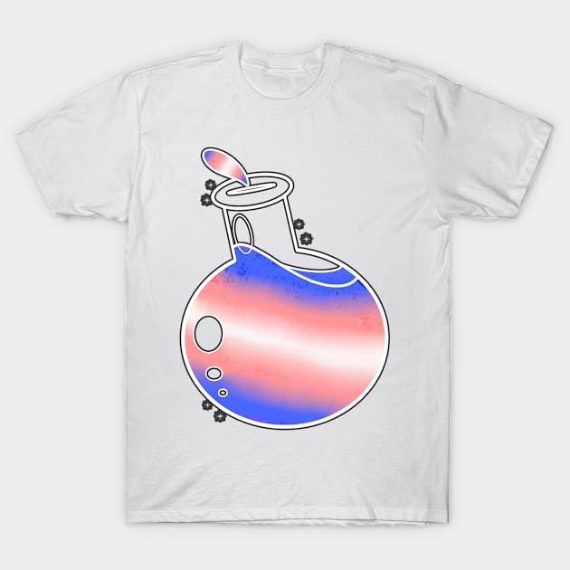 magical trans potion bottle T-Shirt by FronTheStore